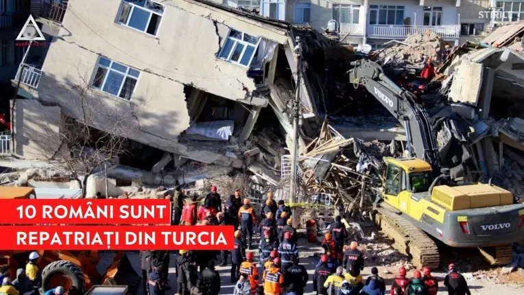10 romani aflati in zona afectata de cutremurul din Turcia vor fi repatriati