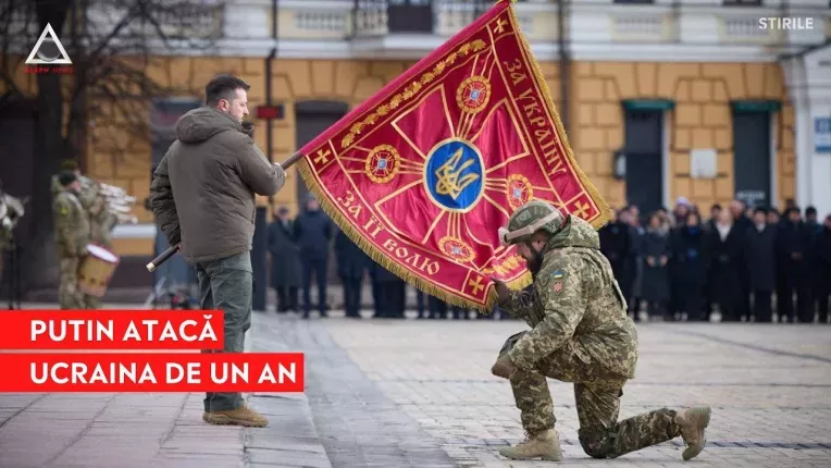 Astazi se implineste un an de razboi in Ucraina