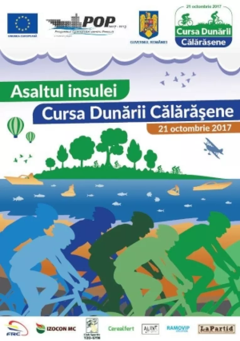 Cea de-a patra editie a concursului de ciclism Cursa Dunarii Calarasene, in zilele de 21 si 22 octombrie 2017