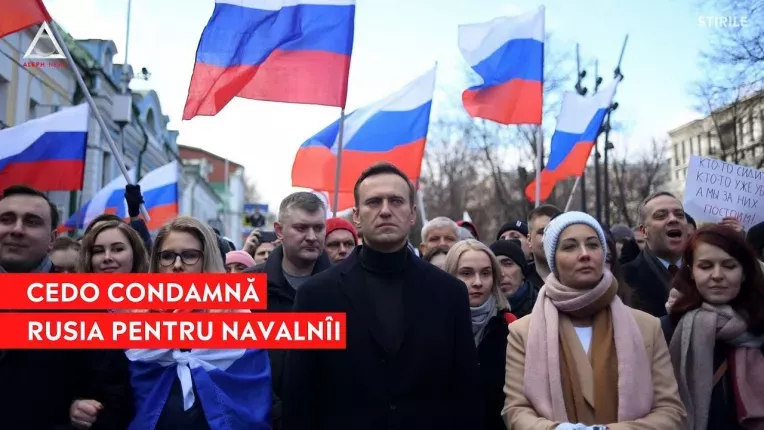 CEDO obliga Rusia sa ii plateasca 40.000 de euro daune morale lui Navalnii