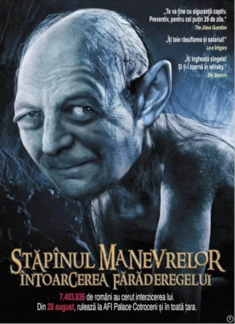 Coperta Catavencilor: Stapanul manevrelor. Intoarcerea faraderegelui