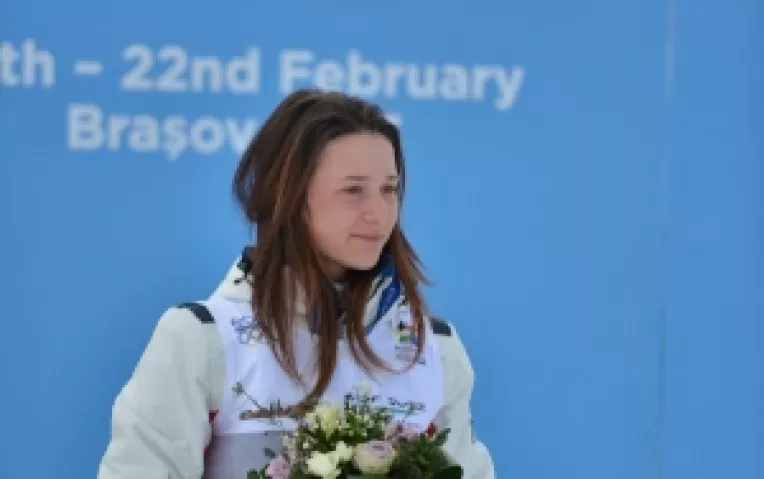Dorottya Buzas a castigat argintul la cursa de Biatlon Sprint