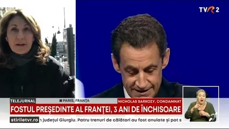 Fostul presedinte al Frantei, condamnat la 3 ani de inchisoare