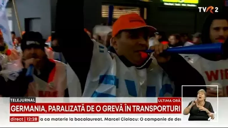 Germania, paralizata de una dintre cele mai mari miscari de protest din ultimele decenii