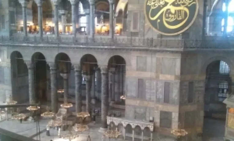 Hagia Sophia, catedrala Patriarhiei de Constantinopol, astazi este muzeu in Istanbul