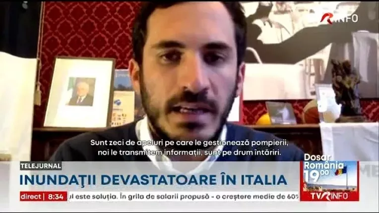 Inundatii devastatoare in Italia