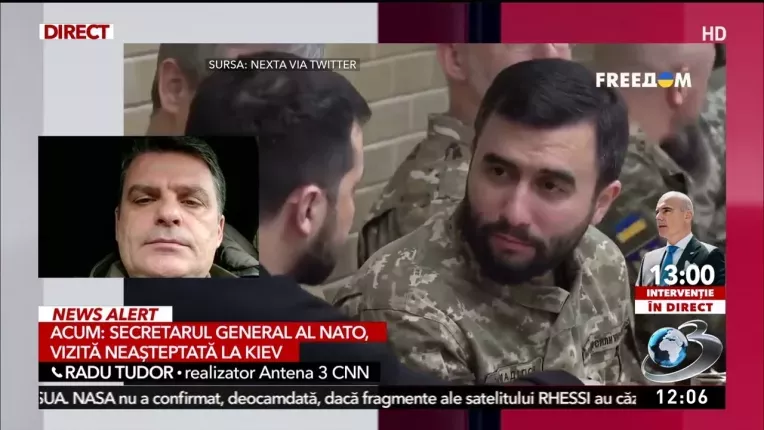 Jens Stoltenberg a ajuns in Ucraina, in prima sa vizita in aceasta tara de la inceputul razboiului