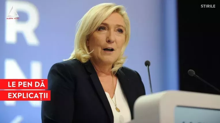 Le Pen este audiata de o comisie de ancheta
