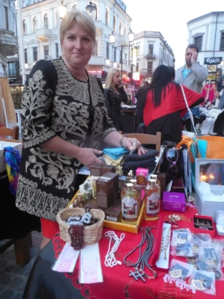 Liliana Sanziana Scriosteanu: Donatie prin obiecte minunate, de la un afacerist israelian, la targul 1001 de Nopti