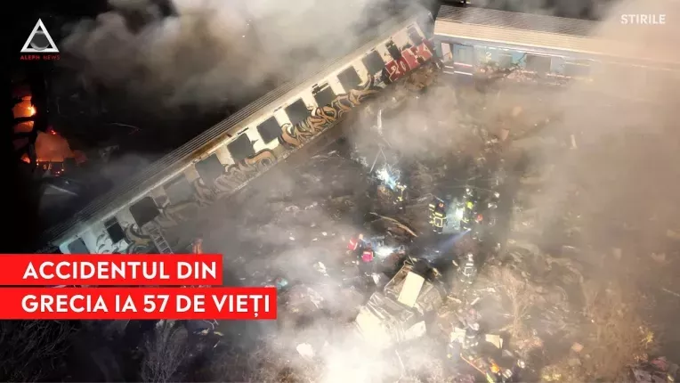 MAE: Un roman s-ar fi aflat in tren la momentul tragediei din Grecia