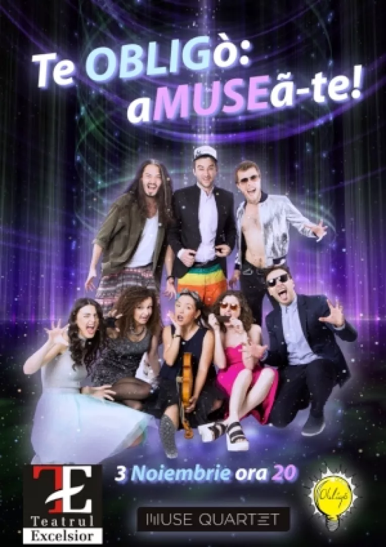 Obligo: Razi cu lacrimi intr-un show inedit, cu un concept nou, in premiera la Teatrul Excelsior