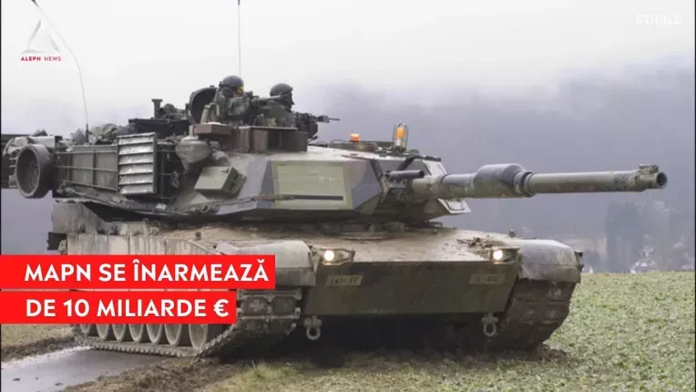 Romania cumpara armament de 10 miliarde de euro