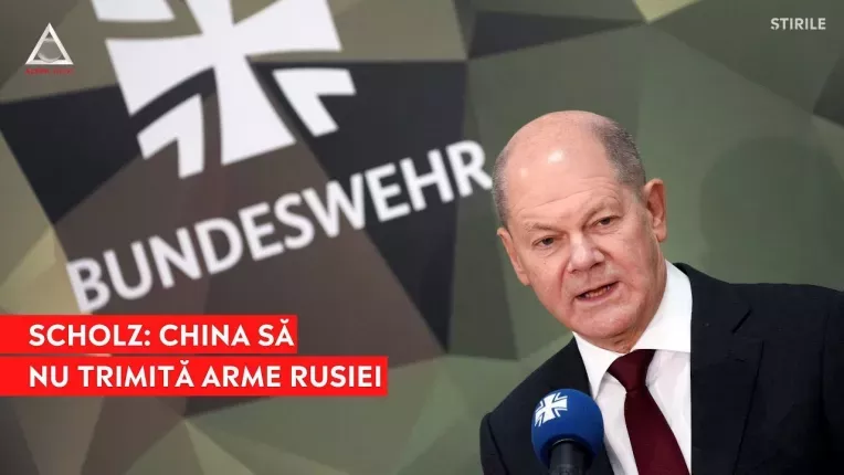 Scholz cere Chinei sa faca presiuni asupra Rusiei pentru pace