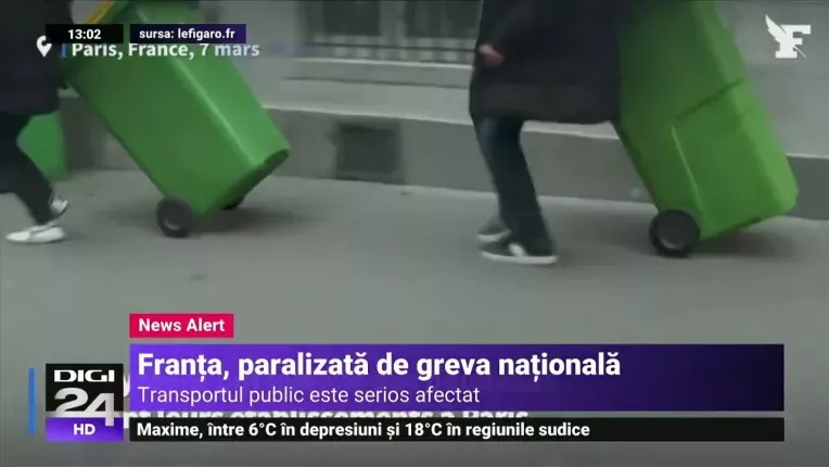 Sindicatele din Franta anunta un "tsunami social" din cauza controversatei legi a pensiilor