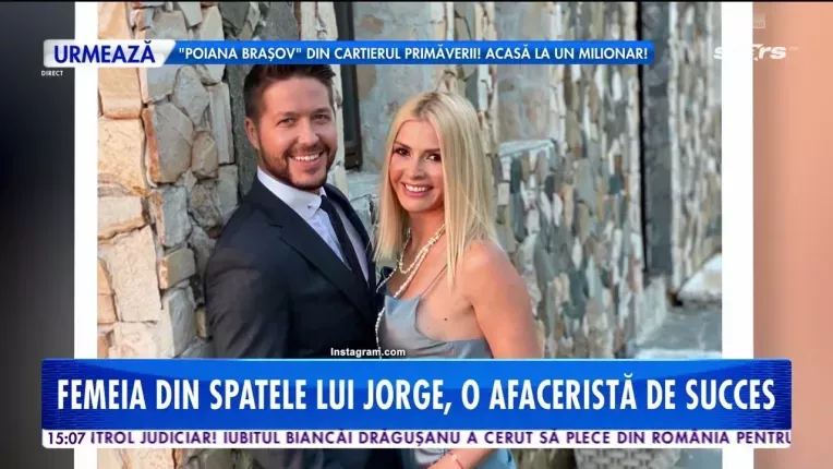 Sotia lui Jorge face bani pe banda rulanta