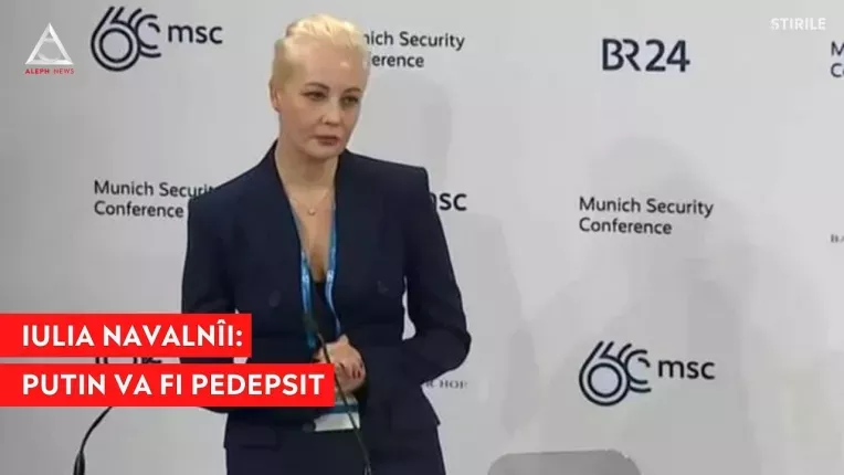 Sotia lui Navalnii reactioneaza la vestea mortii lui. "Putin va plati curand"