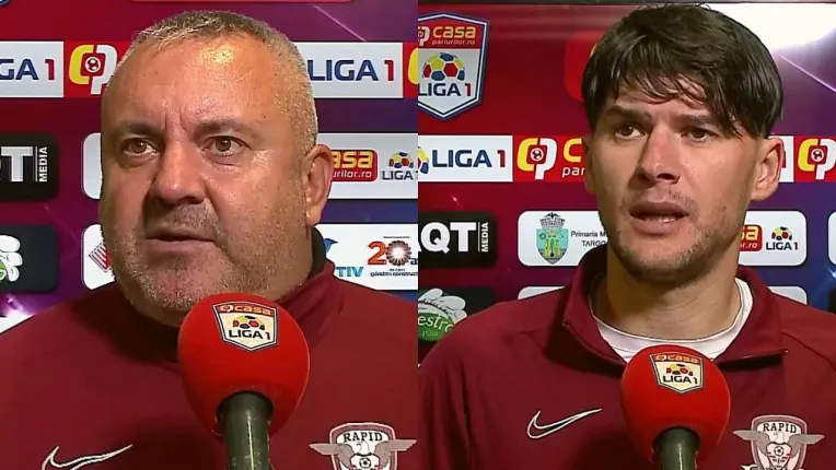 "Suntem penibili. Nu am mai intalnit asa ceva". Suparare mare la Rapid dupa remiza cu Chindia