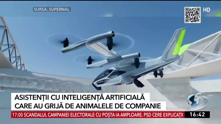 Televizoare transparente si masini zburatoare, prezentate la Consumer Electronics Show 2024