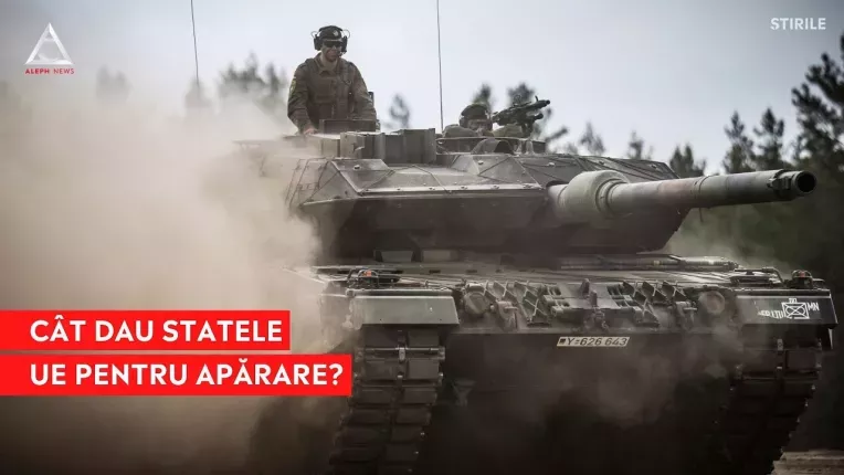 UE da mai mult decat China si Rusia pentru aparare