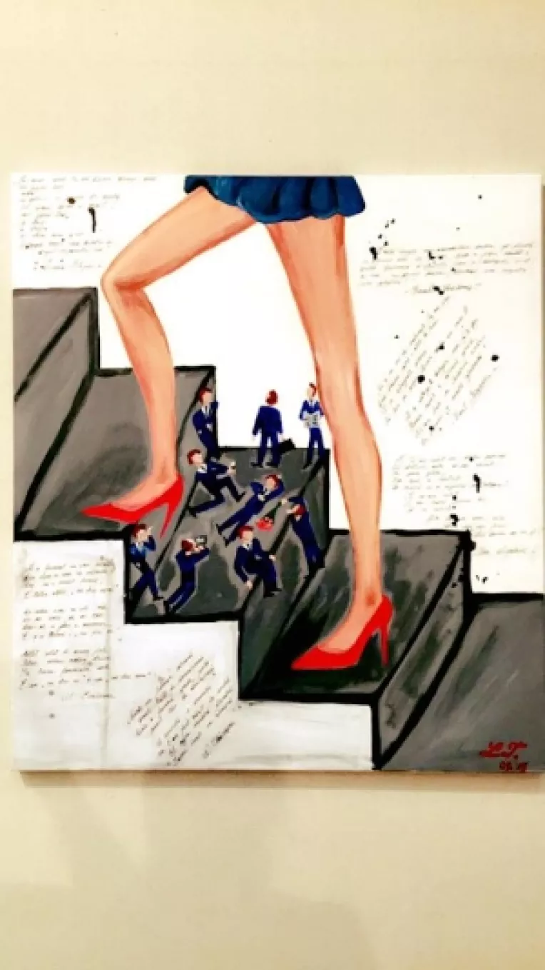 Un adevarat eveniment artistic al acestei toamne este expozitia Luisei Tuntuc intitulata: FEMINISTICE